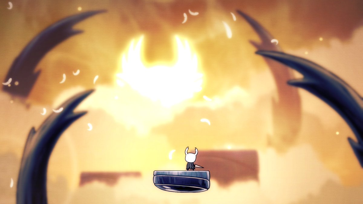 TeaLovingBrit's tweet image. hollow knight's true ending was also sick.
shame i didn't do it before silksong's. iykyk.