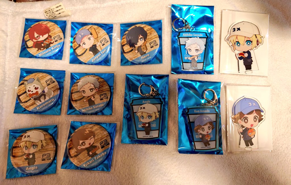 交換】ペルソナ3 ペルソナ5 R Baker P3R P5R 缶バッジ アクキー