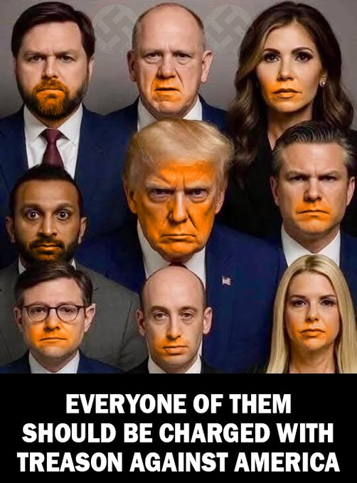 This is what TREASON looks like. 😳👇