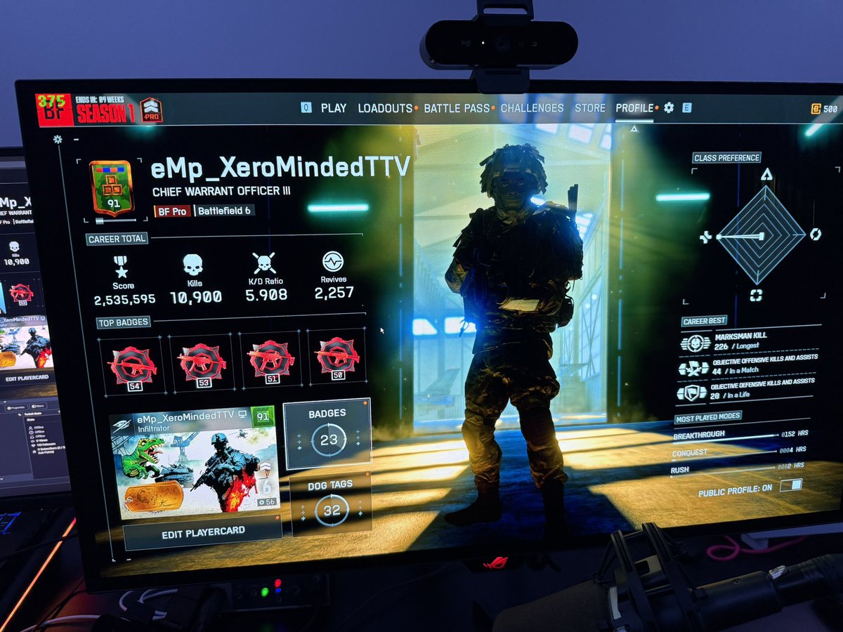 I need a solid squad of people to play breakthrough. I’m aggressive, a solid medic, I always perform. And I quit shitty lobbies so we won’t ever suffer.