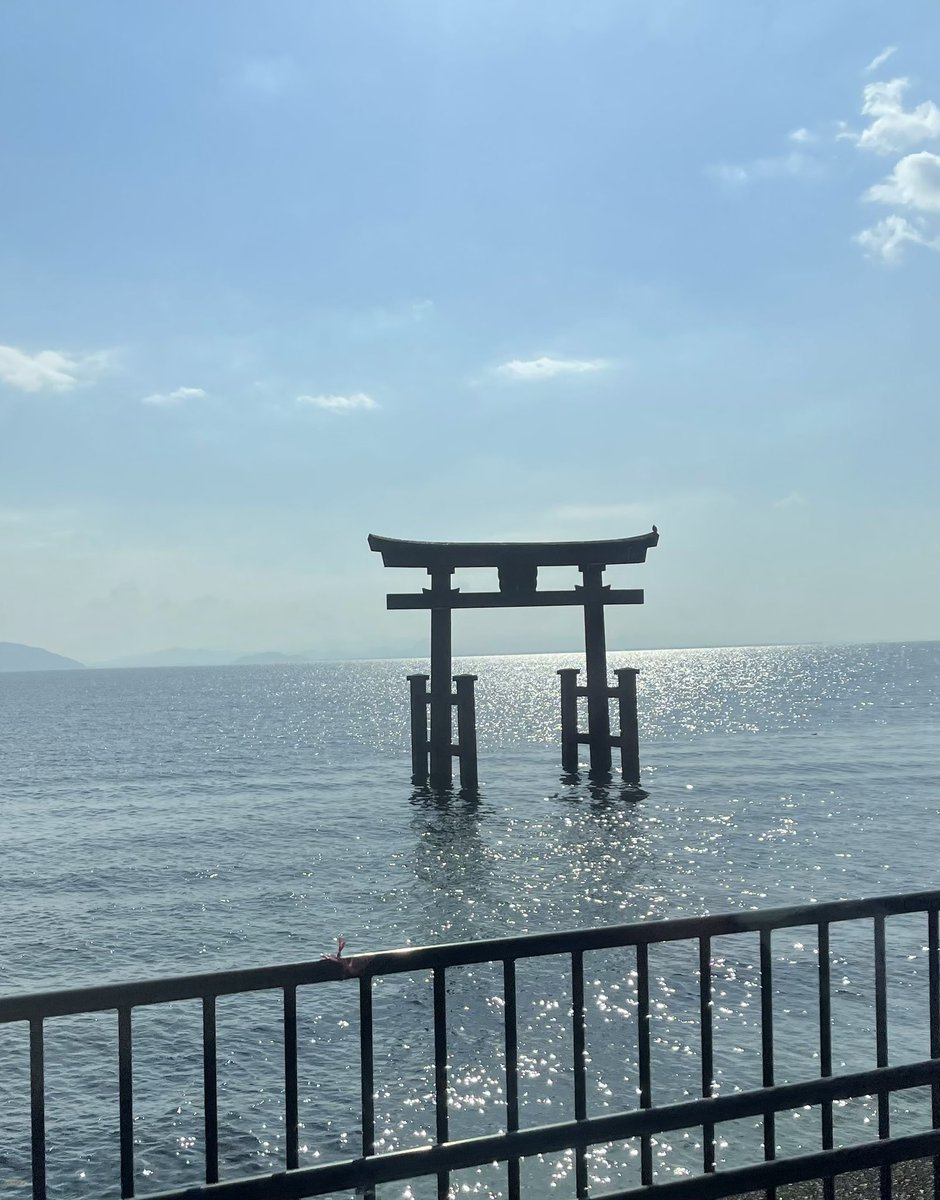 naka_cyan0328's tweet image. ご機嫌よよよ❣️
いってみよよよ❣️
うぇ～～いwwwwwwww 
癒し  ♡  IN琵琶湖

#びわこ
#白髭神社