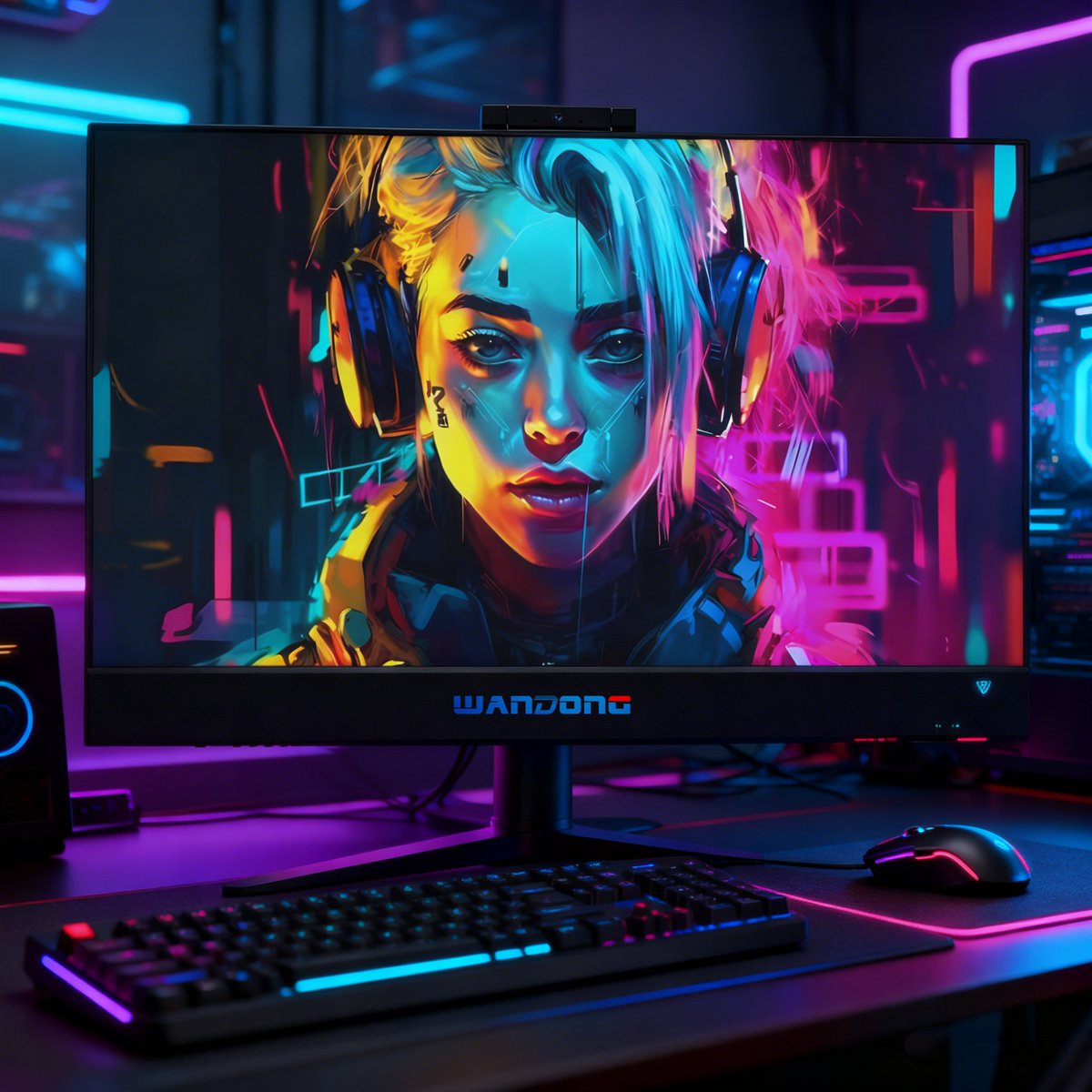 Wdongwd's tweet image. This all in one gaming pc features an Intel i9 5070ti processor and a 27-inch ultra-clear screen for smooth gaming and rendering, delivering a double whammy of performance and user experience!
#desktop #AIOPC #allinonepc #allinonegamingpc #gamingpc #wandong #Intel #5070ti