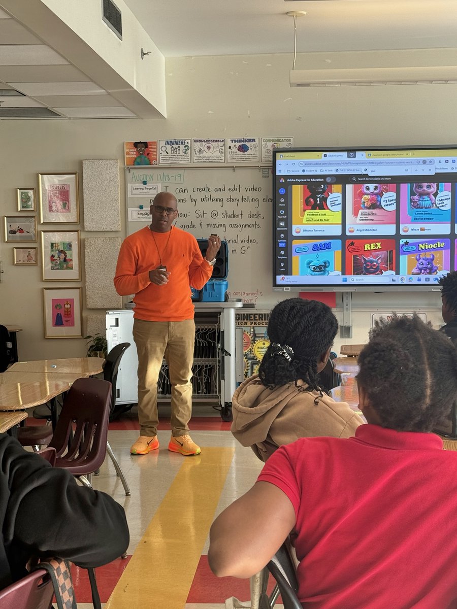 APSITDavid's tweet image. Had a blast introducing Sphero Spark coding to the 6th graders at Young Middle School today! 
Students jumped right in, problem-solving, collaborating, and bringing their code to life.
Love seeing their curiosity turn into confidence! #UndeniableImpact #SpheroEDU