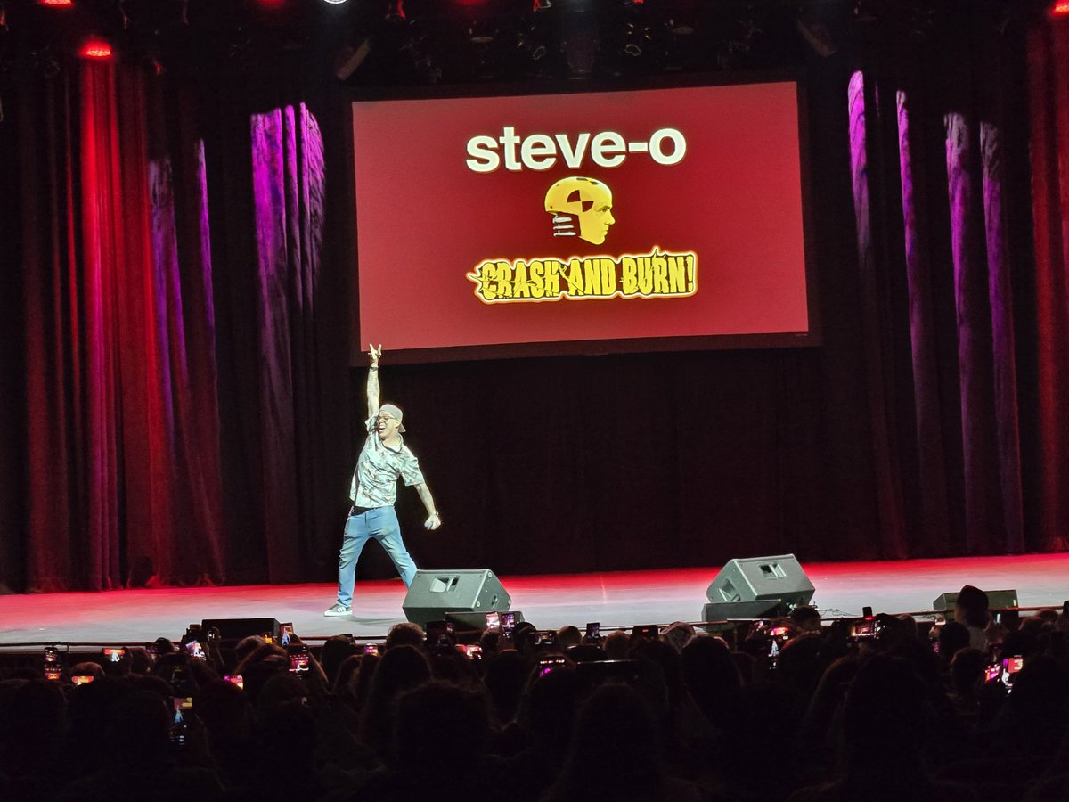 DiabolicJester's tweet photo. Thank you @steveo for an amazing show.  My girlfriend and I enjoyed every second of it.  Thanks for the laughs and keep being you dude! https://t.co/VosjvmrLGm