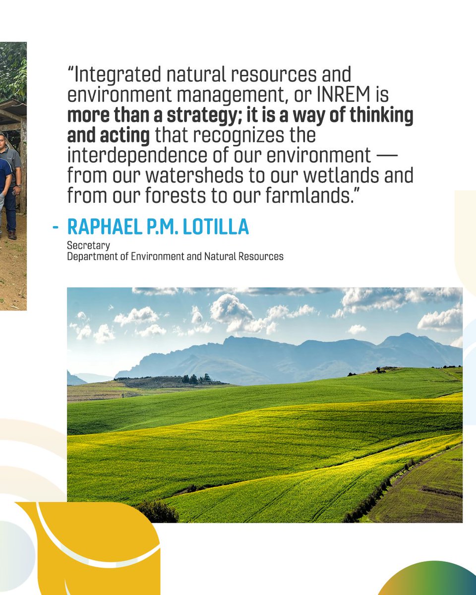 CCCPHL's tweet image. From November 18 to 20, the conference convened policymakers, scientists, community leaders, and the private sector to turn evidence into actionable strategies on Nature-based Solutions (NbS) and integrated resource management.