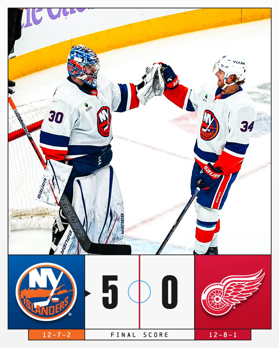 It was all <a href="/NYIslanders/">New York Islanders</a> tonight 🤯