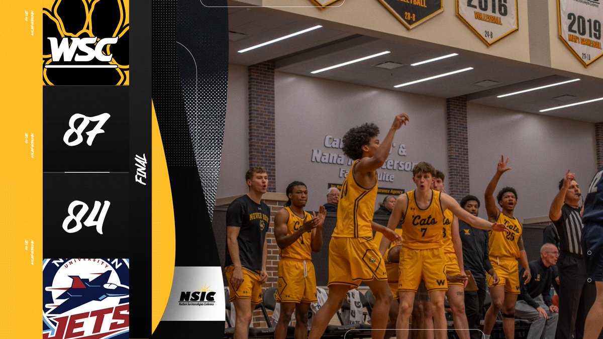 Road Win 👏

The Cats are back at home Tuesday to start Conference Play.

#CatsWin 🐯🐾🔥