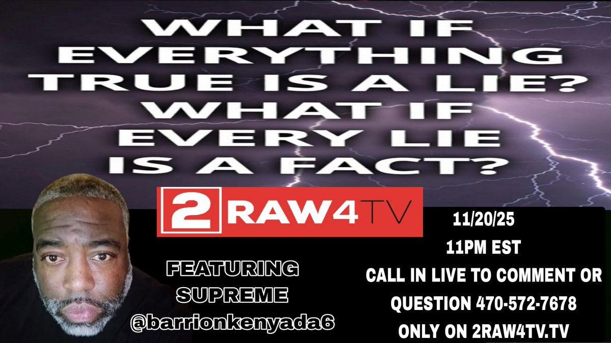 blemo77's tweet image. What If Everything True Is A Lie... - *| 2raw4tv.tv/video/what-if-… |*