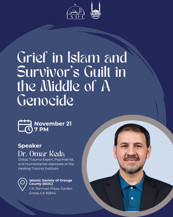 ISOCweb's tweet image. ISOC Weekly News 11/21/2025: Solar Panel Project, Grief in Islam and Survivor's Guilt, MYG Events - mailchi.mp/isocmasjid/iso…