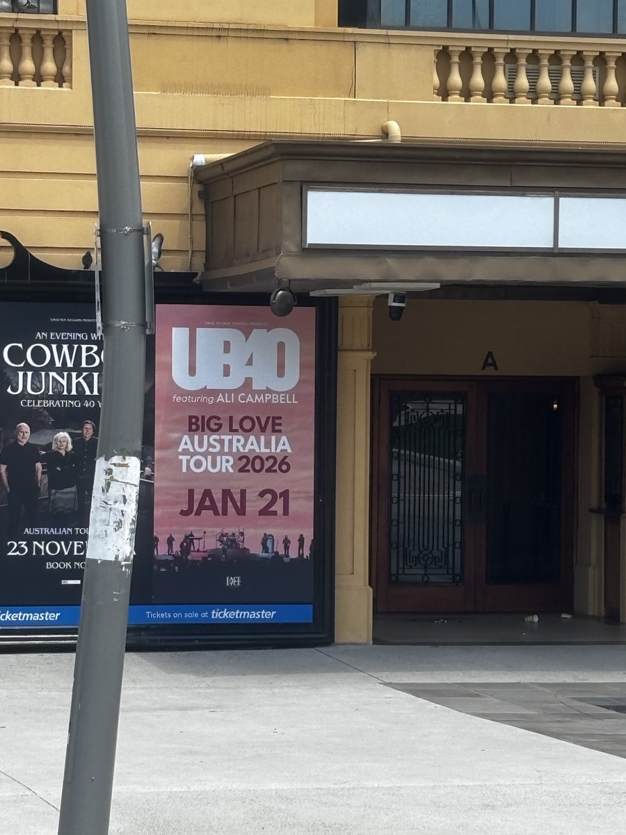Drawski5's tweet photo. UB40 are still huge touring in Melbourne Australia in January 2026..#RatintheKichen #OneinTen https://t.co/rFNICYlEvo