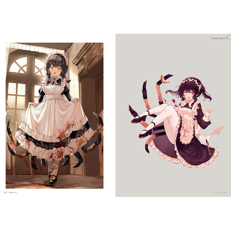 genkosha's tweet image. ✨本日発売✨

／
かわいくてちょっぴり危険な女の子たちを描き続ける
イラストレーター #ようか 待望の初画集🌟
＼

新刊📕11/21 発売@__y_o_u_k_a__ 

 『ようか画集 餐』

商業作品からあらくね様などのオリジナル作品を一挙収録❗…