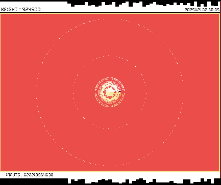 r_topisto's tweet image. #computerart #creativecoding #generativeart :
#bitcoin #blockchain 
LAST Block, Height : 924500
[ See more on topisto.net ]