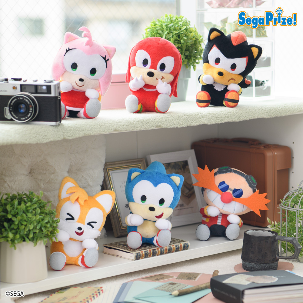 SONIC&FRIENDSひょこぴょこぬいぐるみ 全6種 SONIC&FRIENDSひょこ