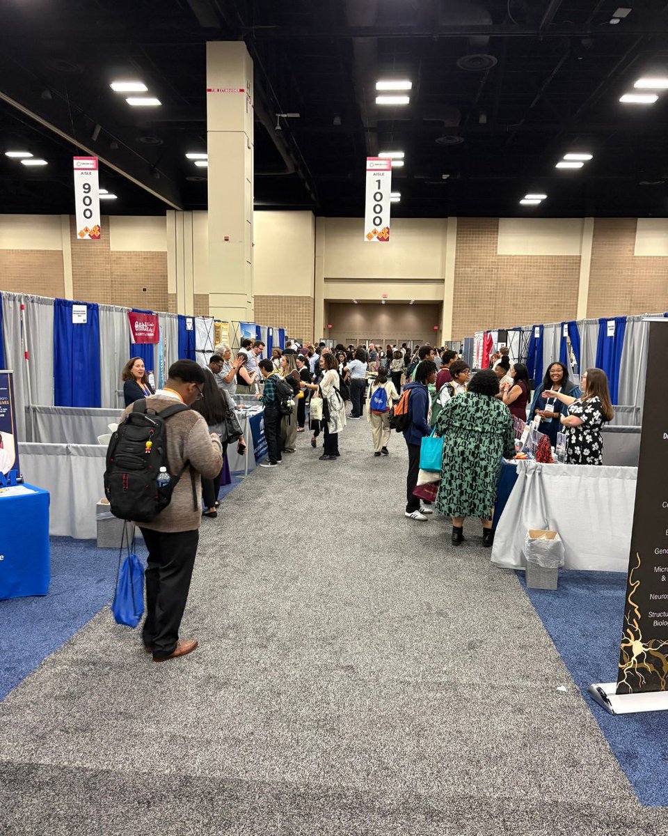 ABRCMS's tweet photo. That’s a wrap on #ABRCMS2025 Day 2!
Thank you to all of today’s presenters — from our keynote speakers to the students in the poster hall. Your enthusiasm, groundbreaking research, and welcoming spirit are what make ABRCMS everything that it is. 🌟 

#STEMConference #STEMcareers https://t.co/s70DgjxoOv