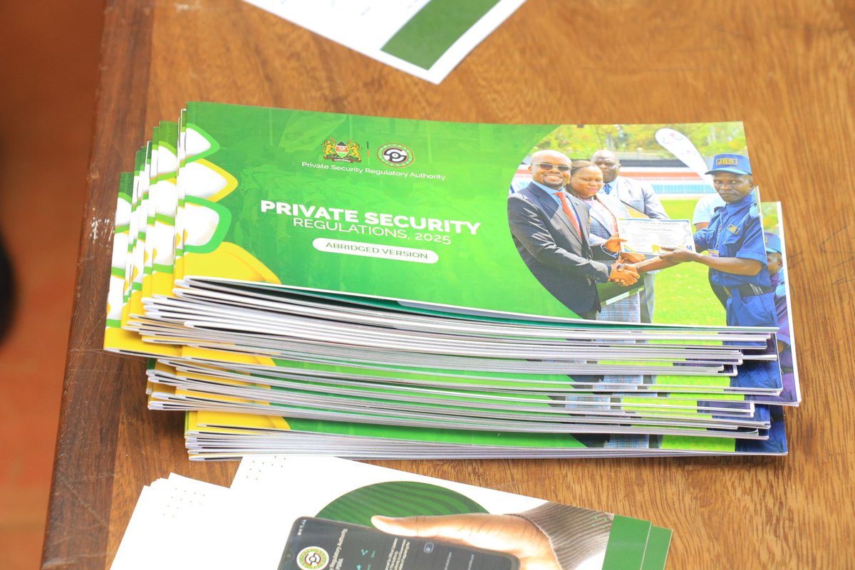 Private Security Regulatory Authority tweet media