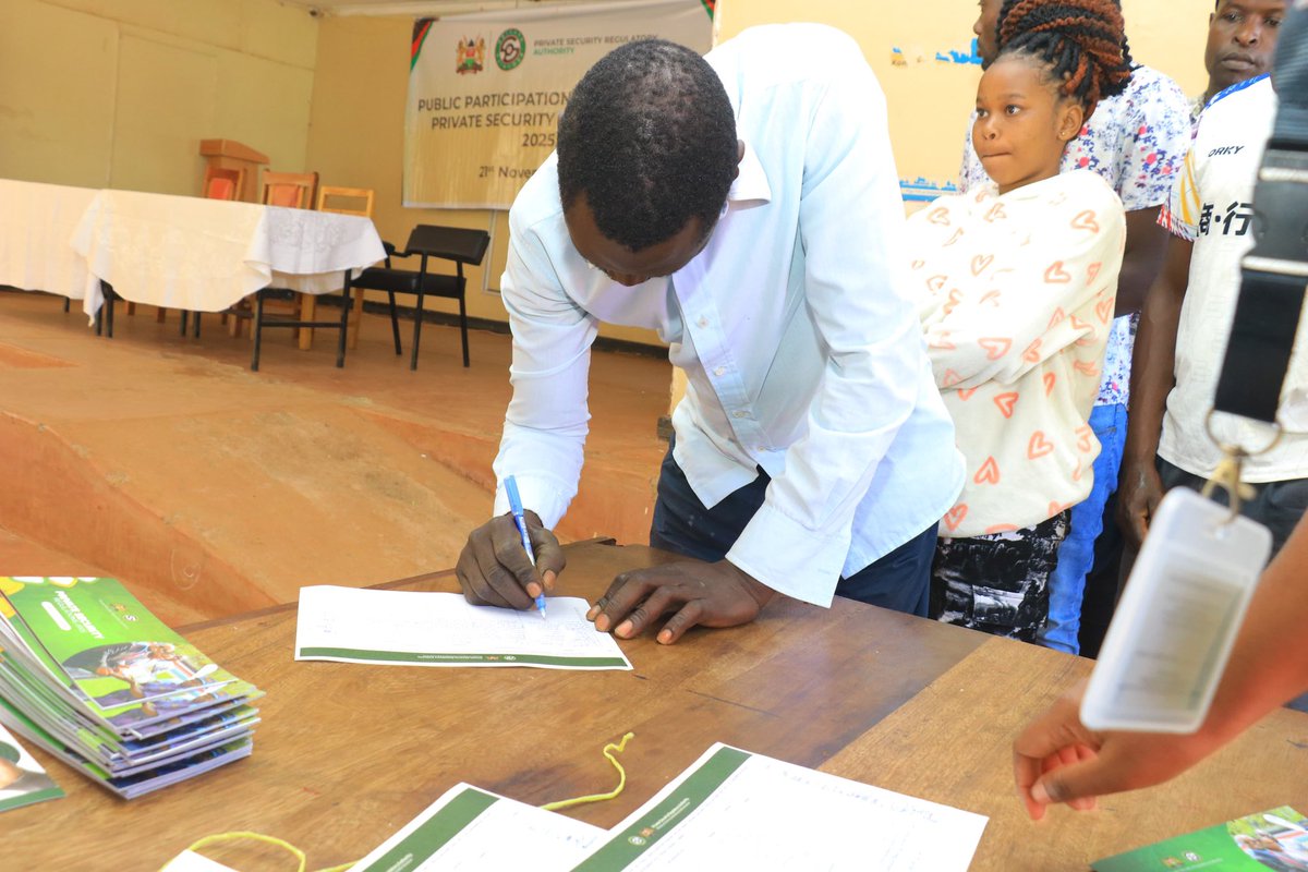 Private Security Regulatory Authority tweet media