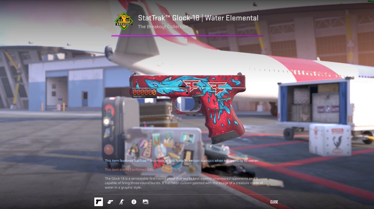 obierewards's tweet image. 🎁 Glock-18 | Water Elemental GIVEAWAY ($30)

How to Enter:
✅ Follow
✅ Retweet
✅ Like &amp;amp; Subscribe: youtu.be/cEV_ds5lFgw
(MUST SHOW PROOF BELOW)

⏰ Winner drawn in 7 days

#codeobie #obielegit #obierewards #cs2giveaway