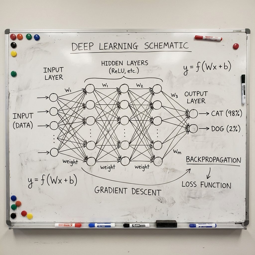 BadalXAI's tweet image. I turned Deep Learning Schematic Image to interactive Learning Experience.

#madewithgemini