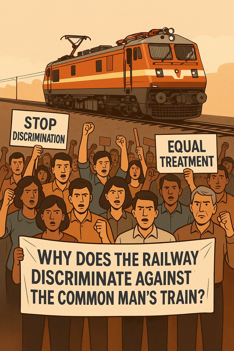 कथौटिया स्टेशन के कमीशनिंग कार्य के कारण कोडरमा–हज़ारीबाग रेलखंड पर ब्लॉक लिया जा रहा है — यह समझ में आने वाली बात है।

लेकिन इस ब्लॉक अवधि में
🚆 13513/13514 हटिया–आसनसोल एक्सप्रेस, जो इस रूट की लाइफ़लाइन कही जाती है, उसे पूर्णतः रद्द कर दिया गया है।

वहीं दूसरी ओर,
🚄