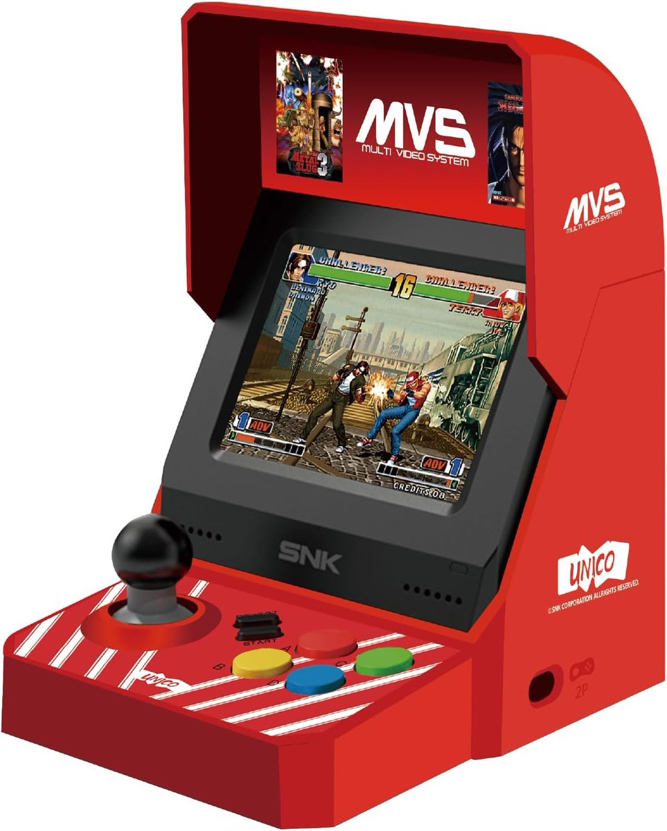 dealfunfr's tweet image. == BLACK FRIDAY ==
MVS Mini Borne Arcade - SNK
Prix: 56,51€  (il n&apos;en reste que 10 sur le site)
*AMAZON: amzn.to/43JO7VI

#blackfriday #pub