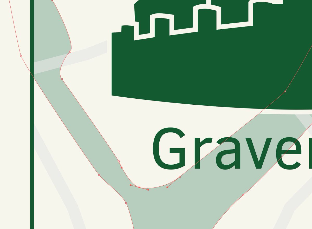 Koen_VdE's tweet image. But personally, I like vector images because it&apos;s a highly analytical way of creating visuals.
📐 The shapes are mathematically defined. It&apos;s all about Bézier curves, control points, curvature radii, and splines.

2/4