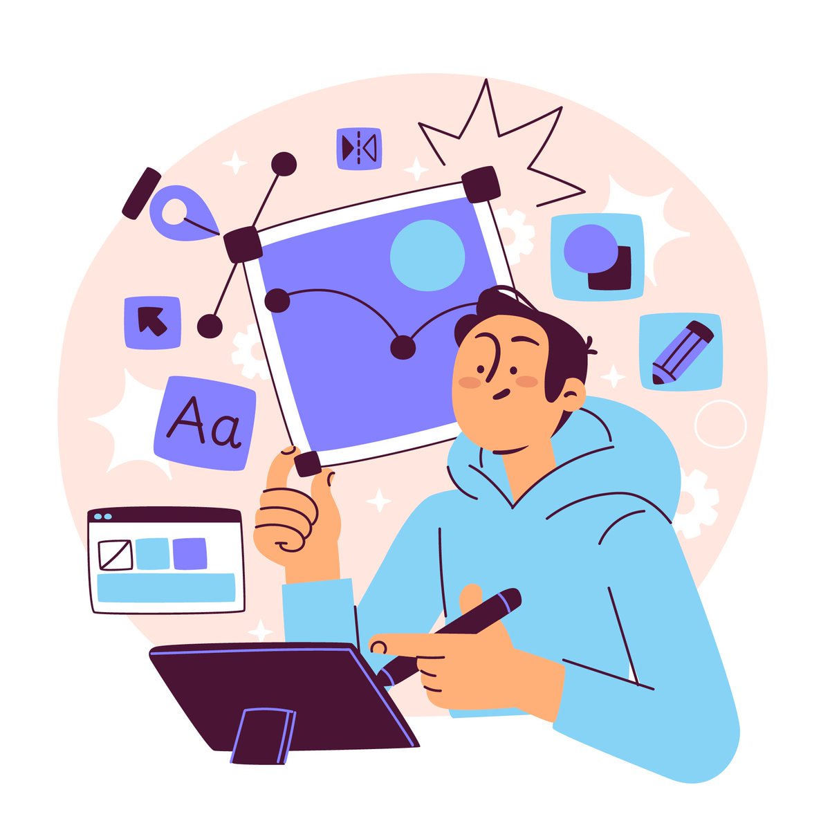 Koen_VdE's tweet image. I love vector images. But not for the obvious reasons.

The obvious benefits are well known:
✅ they&apos;re infinitely scalable without worries about the resolution
✅ they&apos;re easy and fast to edit

1/4

#informationdesign