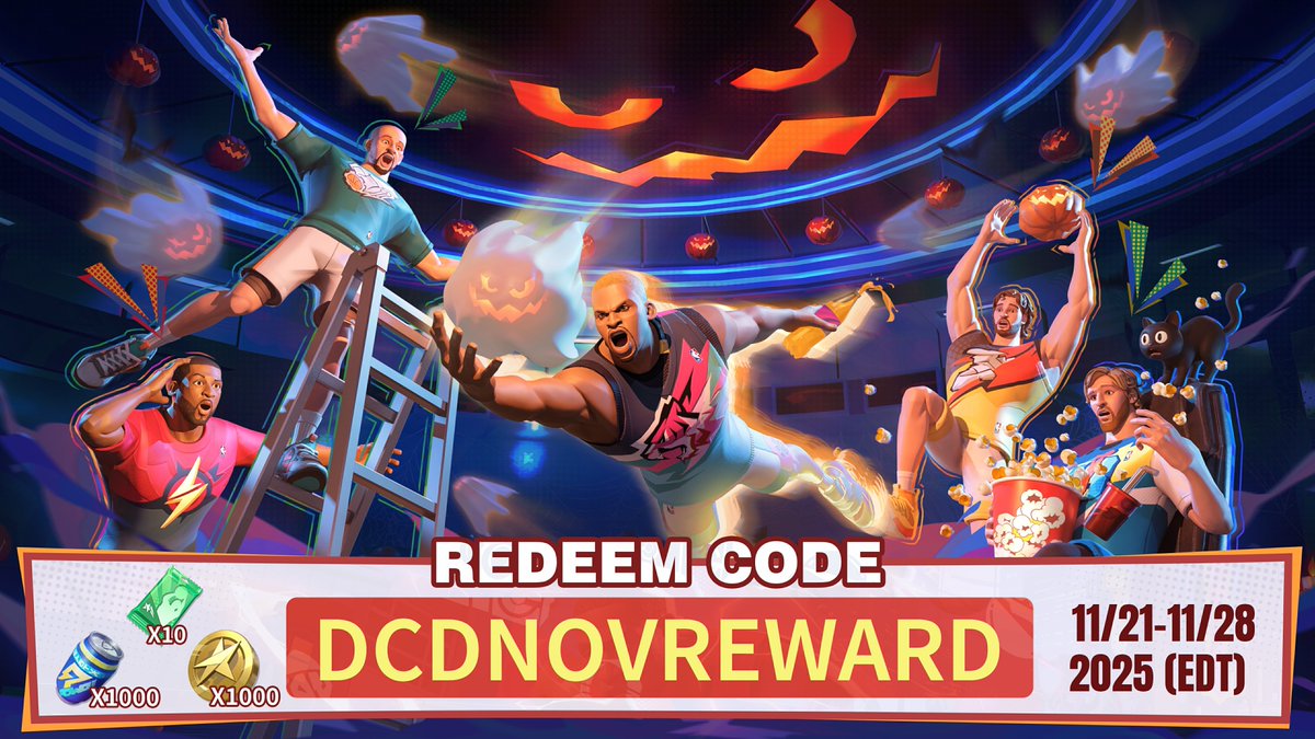 citydynastyglo's tweet photo. π¨ CODE DROP: SEASON 4 ROUND 5 π¨
Weekly limited drops are live! Fastest players take it all. β³
β‘ Claim it now: DCDNOVREWARD
#DunkCityDynasty #CodeDrop #HauntedHoops #WickedMoves https://t.co/W9s6oB3eS5