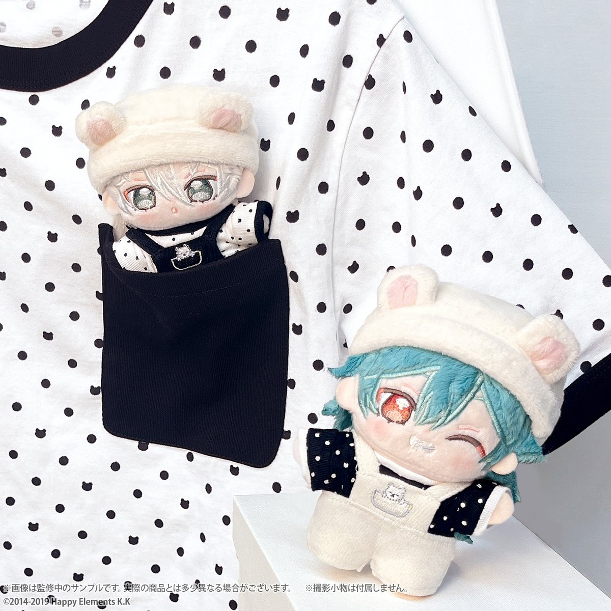 🐻 ᴄʜᴇᴄᴋ .ᐟ 🐻 いつぬいおきがえシリーズ くまさんデザイン