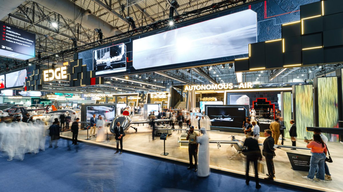 _edgegroup's tweet image. What began as a bold idea six years ago is now a reality redefining global defence and advanced technology.

EDGE: Always Ahead, Always Above.