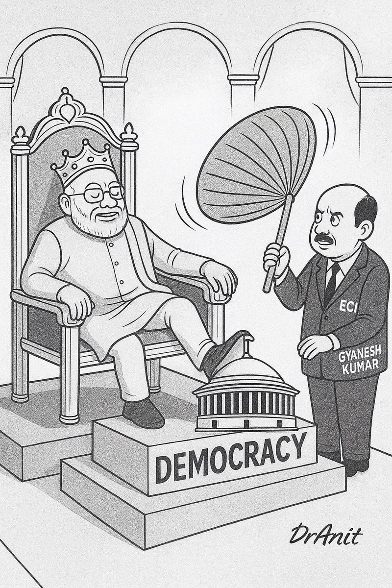 dranitsingh's tweet image. Democracy at bay!!

RSS doing best, what it does best.

Since it’s inception,

never ever contributed to democracy in any form, 

never accepted our ‘holy’ constitution ever in spirit,

never accepted ‘tricolour’
in true spirit.

…so it’s no surprise, what a sangh pracharak is…