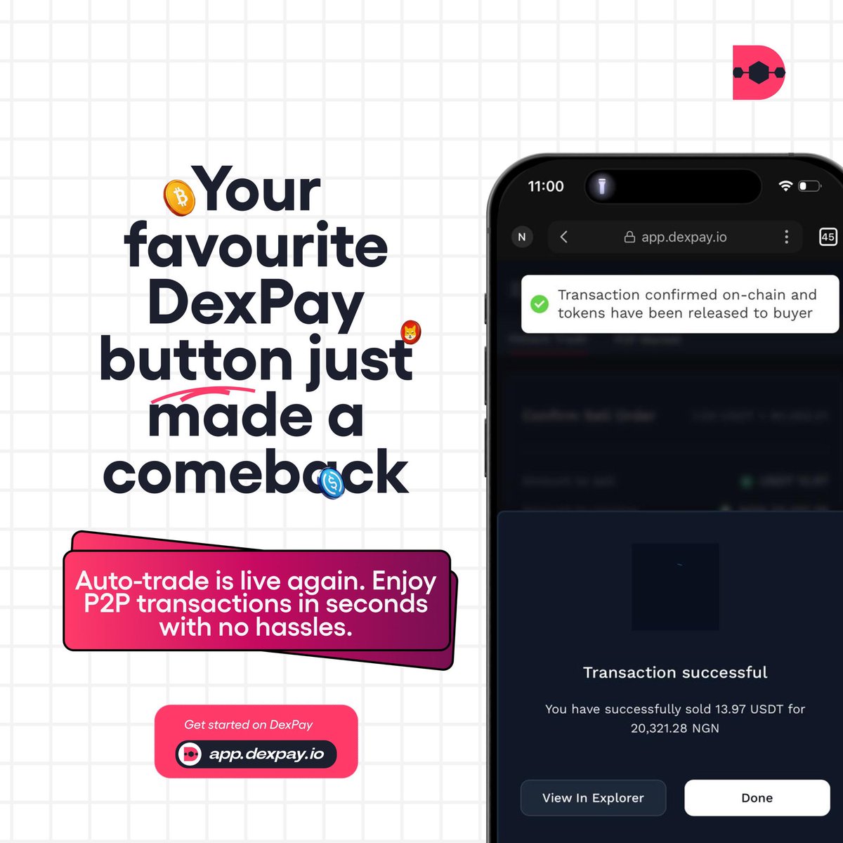 DexPay ⚡️ tweet media
