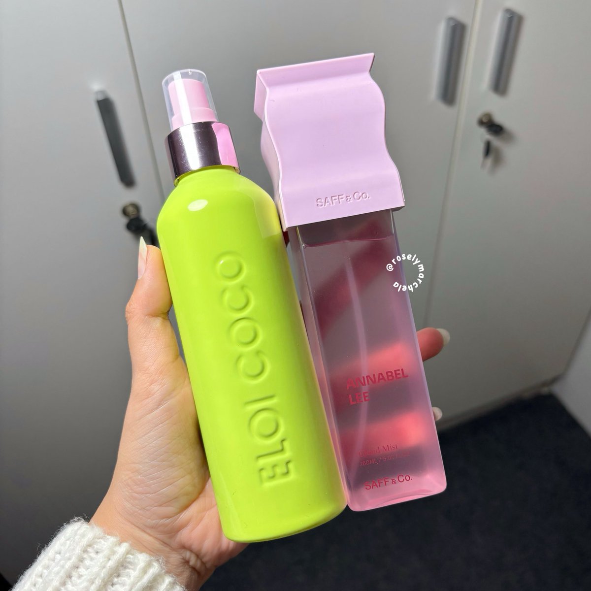 roselymarchela's tweet image. omg look at this… finding a body mist that’s safe for workouts AND smells fresh is a lifesaver 😭🩷