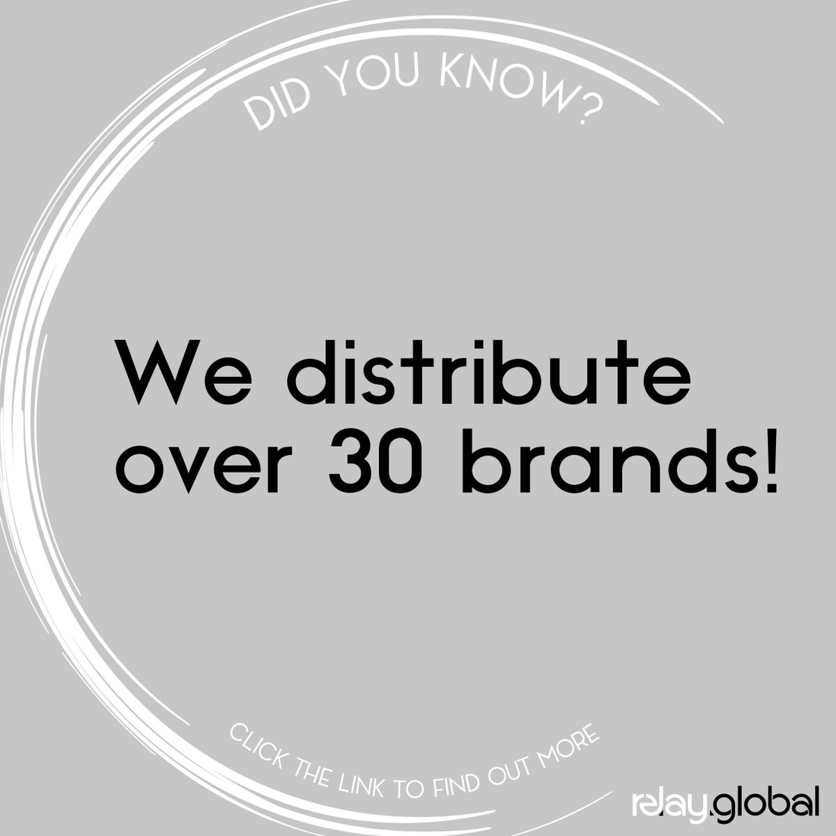 RelayGlobal's tweet image. Did you know we distribute over 30 market-leading brands?
Bringing the best names to our customers, all in one place.
ow.ly/20Wv50XqW9w

#RelayGlobal #TopBrands #DistributionExperts