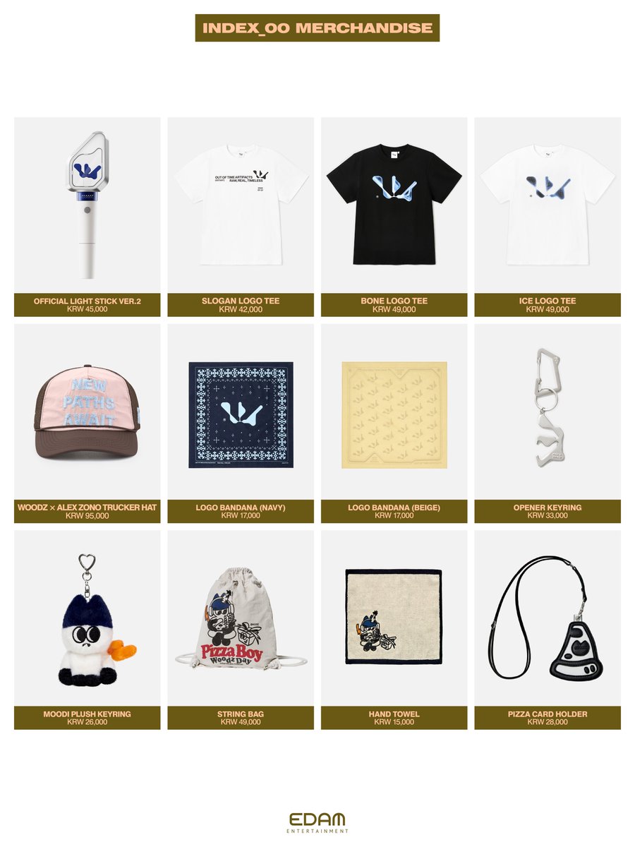 [📢]
2025 WOODZ PREVIEW CONCERT : index_00
Official MD 현장 판매 안내

📆 11.29 (SAT) 11:00 ~ 17:00 (KST)
📆 11.30 (SUN) 10:00 ~ 16:00 (KST)
📍 잠실실내체육관 MD 부스

🔗 berriz.in/woodz/notice/9…
🔗 cafe.daum.net/chowoodz/8vu1/…

#WOODZ #우즈
#index_00