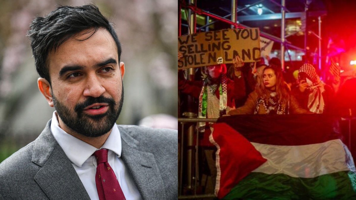 HenMazzig's tweet image. SHOCKING: NYC Mayor-elect Zohran Mamdani condemned the Jewish community being harassed at their synagogue, instead of Free Palestine for protesting outside of it. 

He decried the congregation for meeting to learn about Nefesh B’Nefesh and falsely claimed Jewish immigration to…