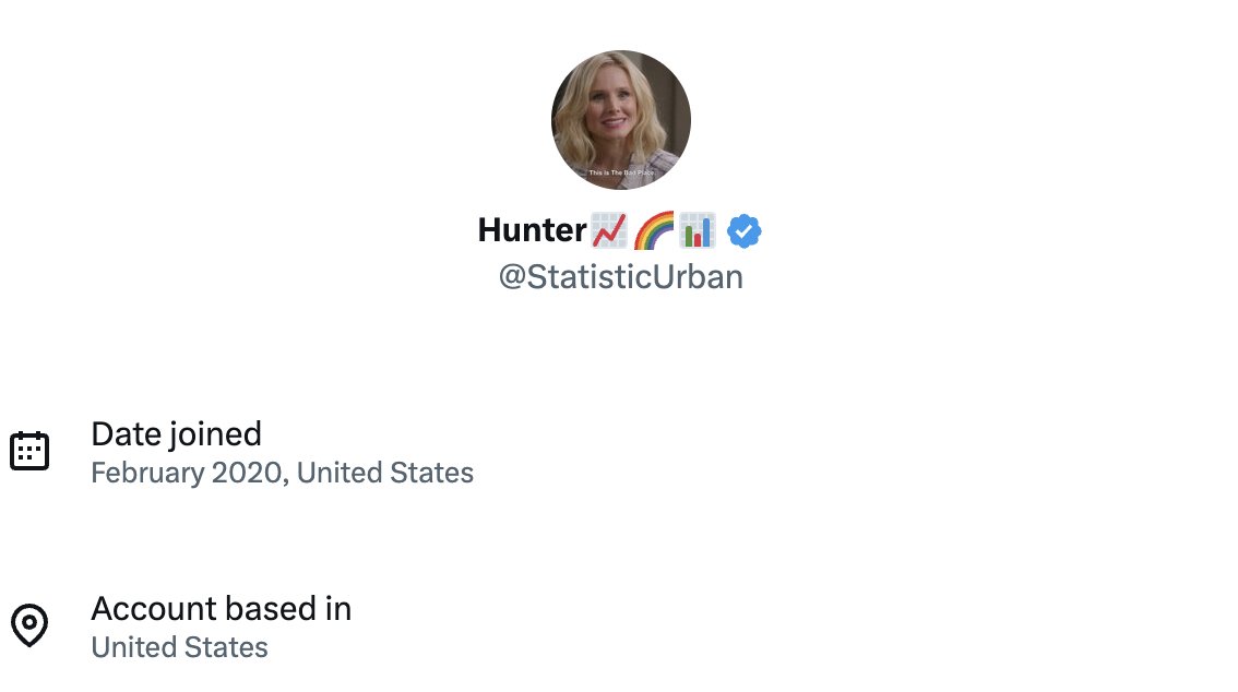 StatisticUrban's tweet photo. It seems like they're finally rolling out this feature lol, but I'm curious how the "based in" feature works.

This account was created in the US, and I am a citizen thereof, but most of my tweets have not physically been from that location. https://t.co/IpBmcQslVd