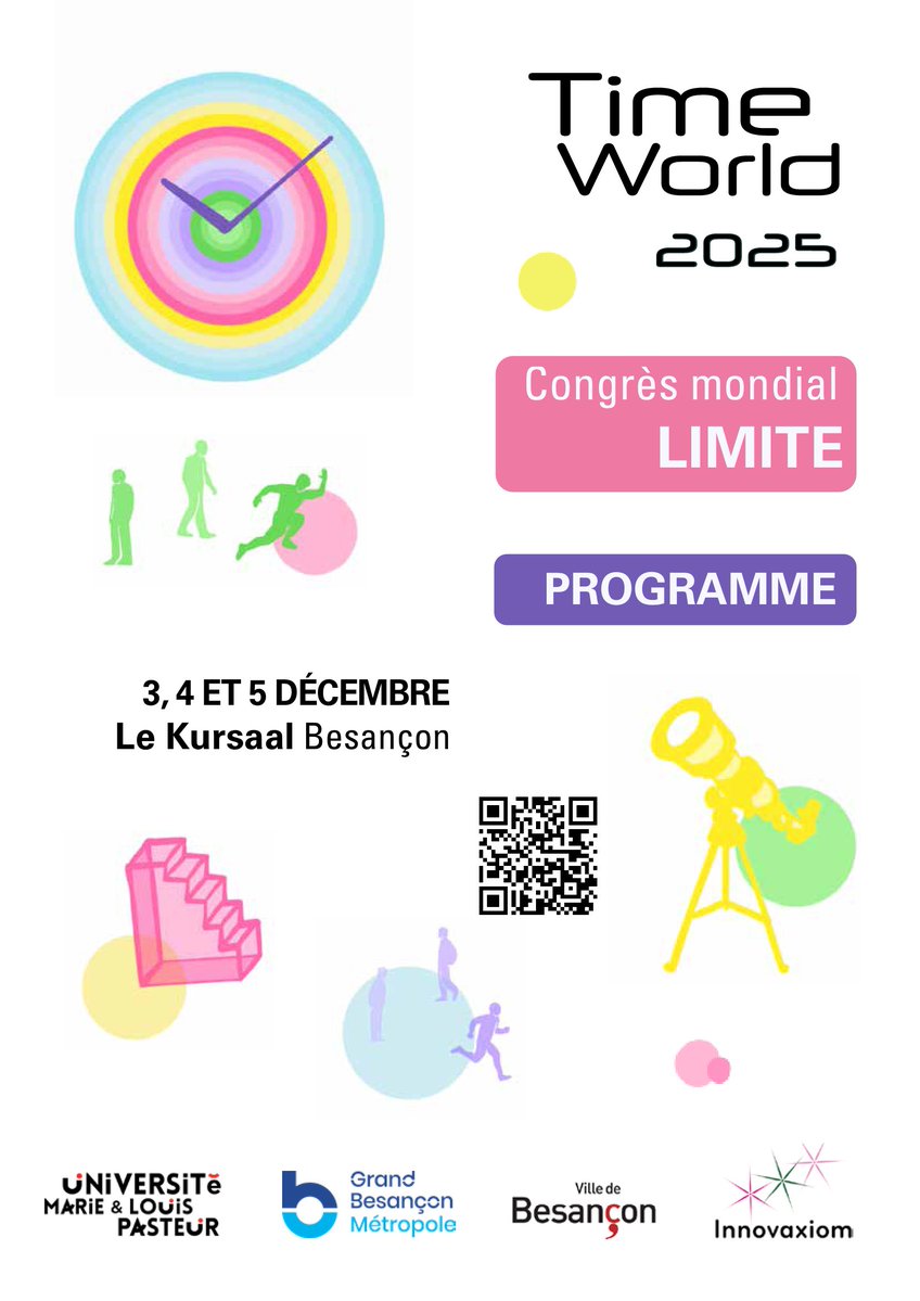 LHonnorat's tweet image. 🚀 Programme #TimeWorld2025 disponible !
🔥 Incontournable :
🎬 A Dream for Artemis + concert du Quatuor Ellipsos
🌕 La musique qui partira sur la Lune avec Artemis III
📆 Mercredi 3 décembre – 18h30
📅 3–5 déc., Besançon
📄 Programme : [PDF]
@Q_Ellipsos @acbesancon