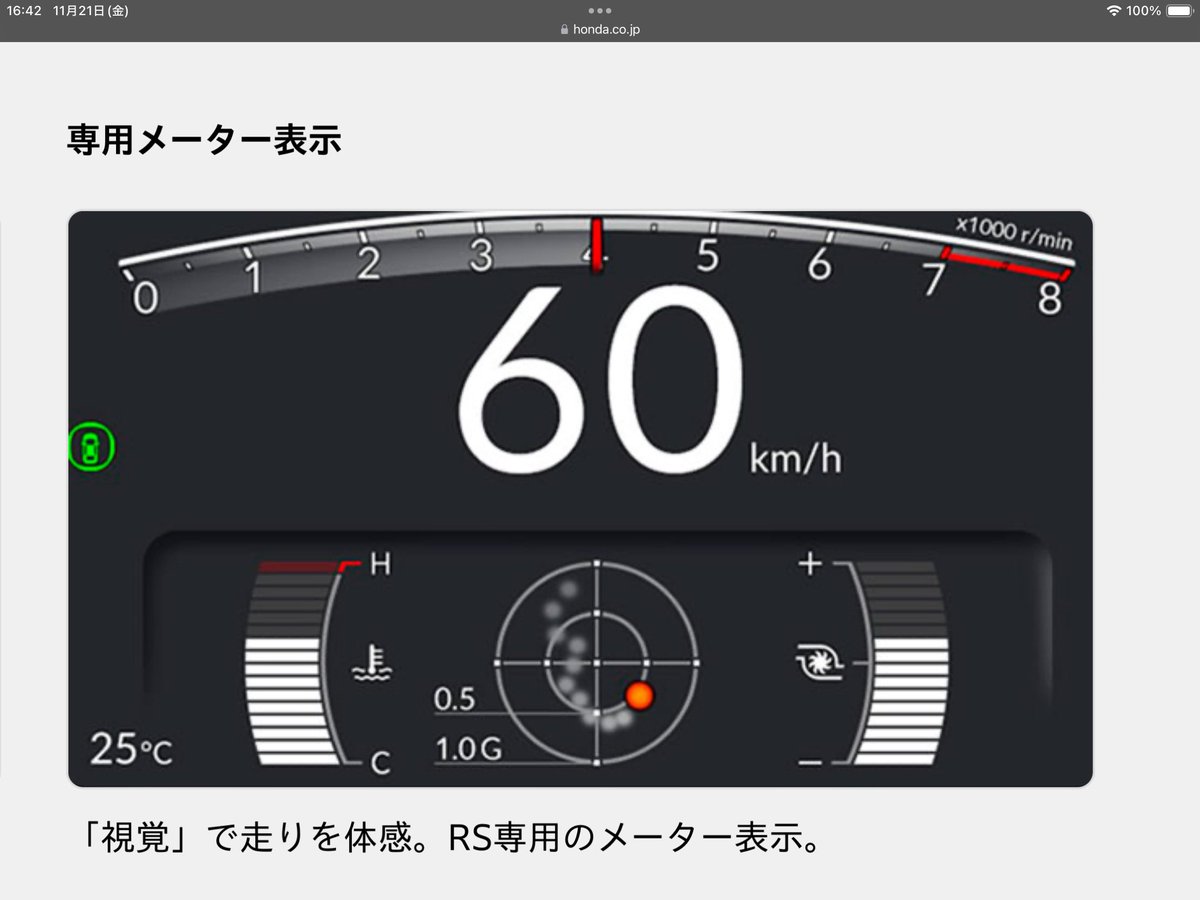 たぶんする人いないと思うけど、N-BOXにN-ONE RSのメーター着くのかな