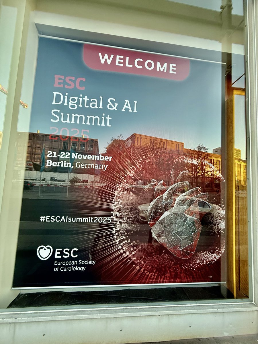 Looking forward to this meeting. Some brilliant people here #ESCAIsummit2025 with <a href="/mitcharj/">Dr Andrew Mitchell</a> <a href="/Doceyebrow/">Austin Gibbs</a> #AI #digitalhealth #innovation