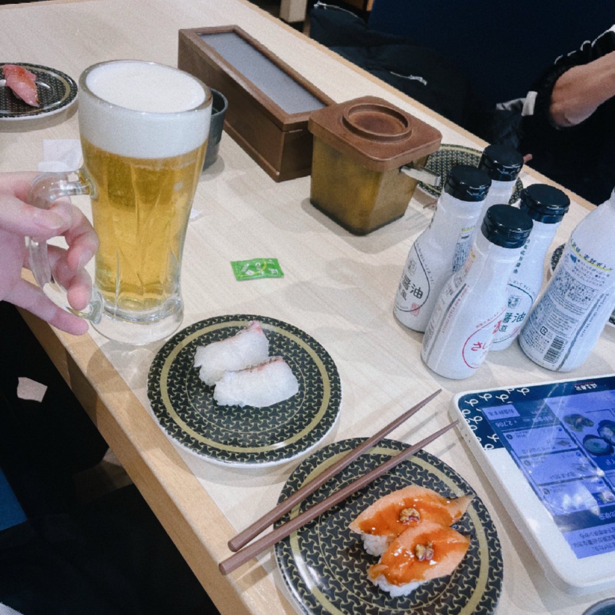 _Sabu0sushi_'s tweet image. 333とはるさんと昨日寿司美味しかった🍣
はるさんご馳走様です🙏