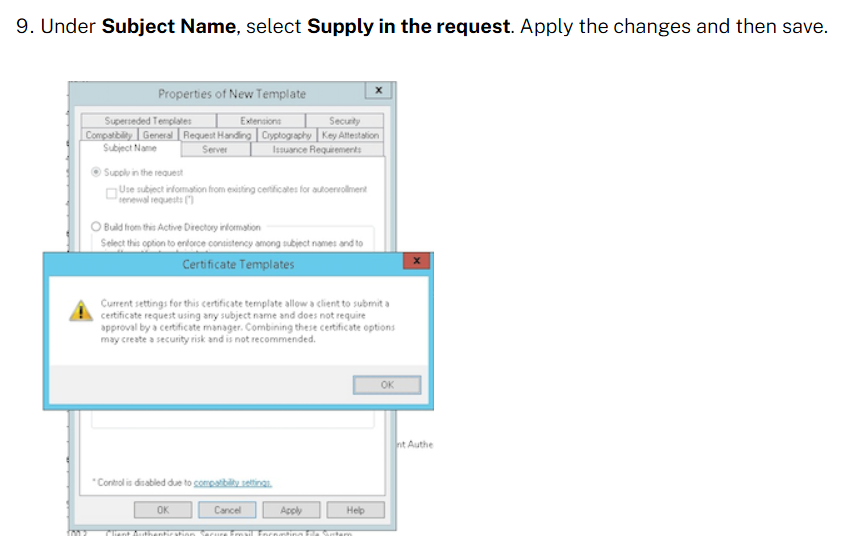 DebugPrivilege's tweet image. After reporting the issue to @citrix, it’s great to see that they’ve updated their Citrix Endpoint Management guidance to address ESC1. They now explicitly instruct admins to revoke the &quot;Enroll&quot; permission from Domain Users. docs.citrix.com/en-us/citrix-e…