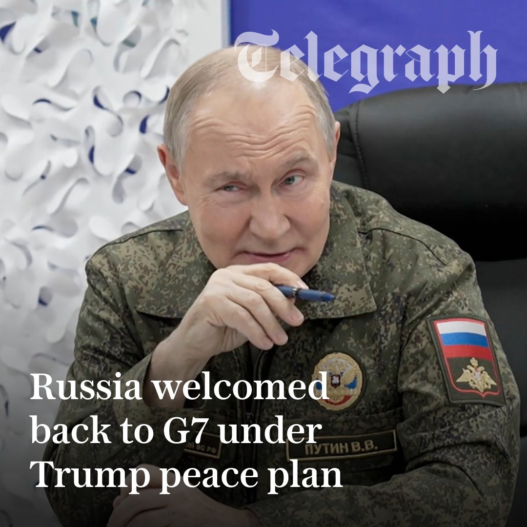 🔴 Ukraine will be blocked from hosting Nato troops and must significantly cut its armed forces under the proposals

Find out more ⬇️
telegraph.co.uk/world-news/202…