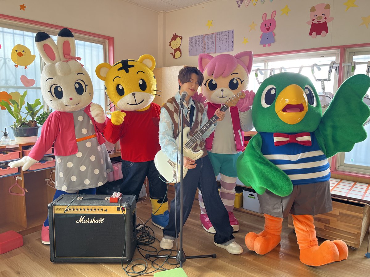 shima_official's tweet image. #INI の #髙塚大夢 さんがテレビ番組 #しまじろうのわお に特別出演📢
今週から3週連続の出演です！！！ 

#しまじろう たちと何をして遊ぶんでしょう？
ぜひご覧ください📺

テレビ東京系列11月29日(土)・12月6日(土)・12月13日(土)　8:30～