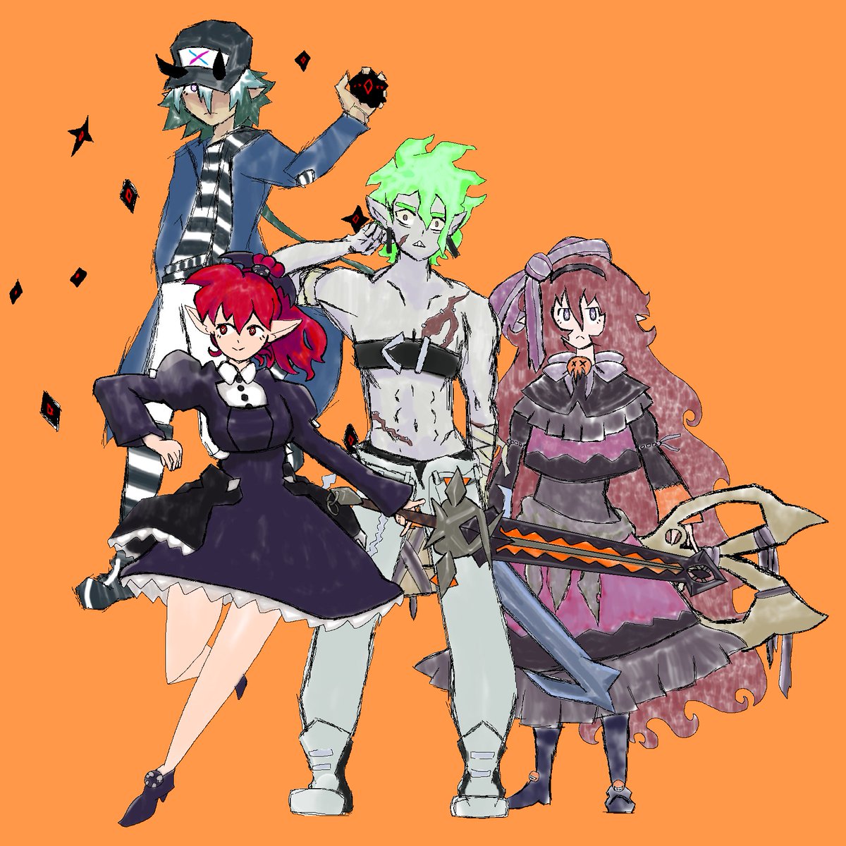 NendTv's tweet image. Please help this character &amp;amp; game designer get a #VGenCode ! ✨🤧🙏✨