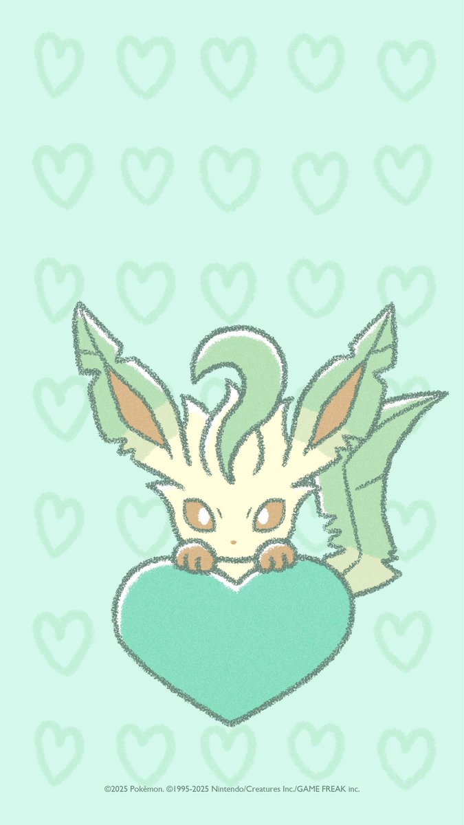 Nuevos Fondos de pantalla oficiales de Eevee y sus evoluciones publicados  para celebrar el Día de Eevee del 21 de Noviembre de 2025 ( Parte 2 de 3)., image size:675x1200