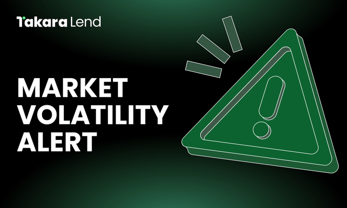 TakaraLend's tweet image. Market Volatility Alert

The market is experiencing volatility. Please keep your health factor on Takara above 1.05 to maintain stability — stay alert and manage your positions carefully.

Stay secure💎