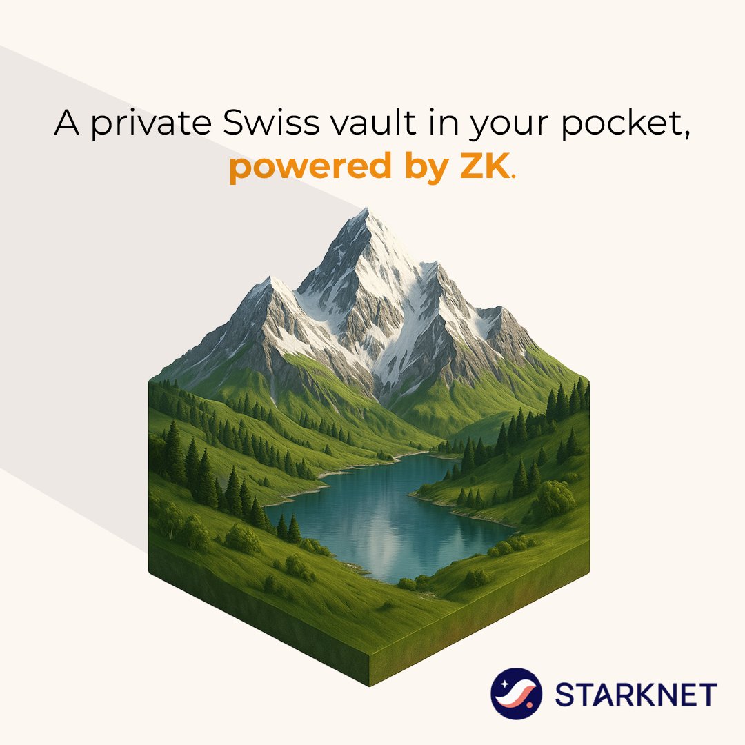 Starknet's tweet image. Encrypted everything.

Starknet.