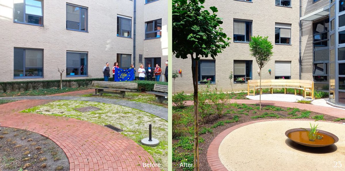 LIFEprogramme's tweet image. LIFE PACT has wrapped up🌿 

Over the past years, this #LIFEProject tested an integrated approach to urban climate adaptation, engaging citizens, local stakeholders &amp;amp; cities to deploy Nature-Based Solutions in Leuven, Madrid &amp;amp; Kraków

canva.com/design/DAGxXzB…