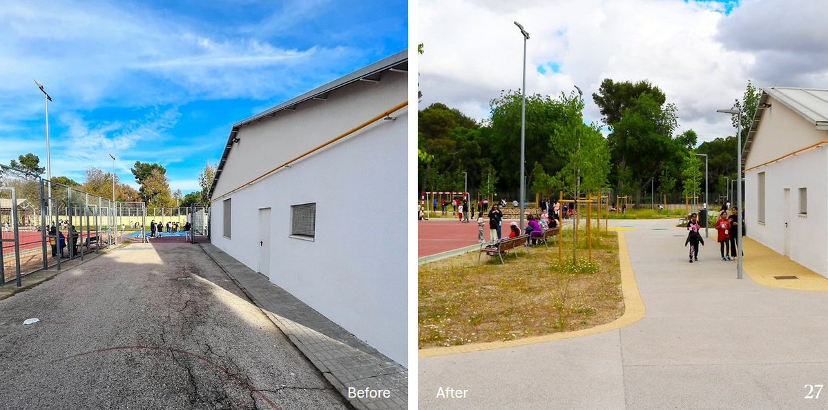 LIFEprogramme's tweet image. LIFE PACT has wrapped up🌿 

Over the past years, this #LIFEProject tested an integrated approach to urban climate adaptation, engaging citizens, local stakeholders &amp;amp; cities to deploy Nature-Based Solutions in Leuven, Madrid &amp;amp; Kraków

canva.com/design/DAGxXzB…