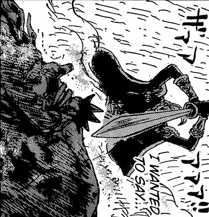flamegodace's tweet photo. #ONEPIECE1166 #ONEPIECE 
MY GOATS DIED SMILING 😭 https://t.co/Oee18N1YWX
